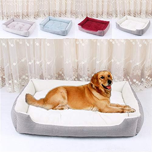 Аксесоар за домашни любимци, диван-легло за кучета (X-Large / 35,5 х 27 х 5,5, Сив)