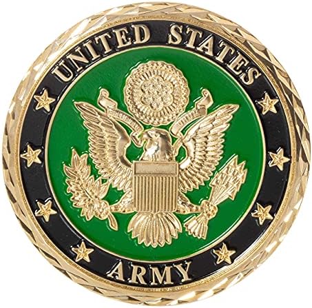 Централен уорент-на офицер от армията на Съединените Щати 2 ранг, Монета на Повикване и Синьо Кадифе Кутия за показване