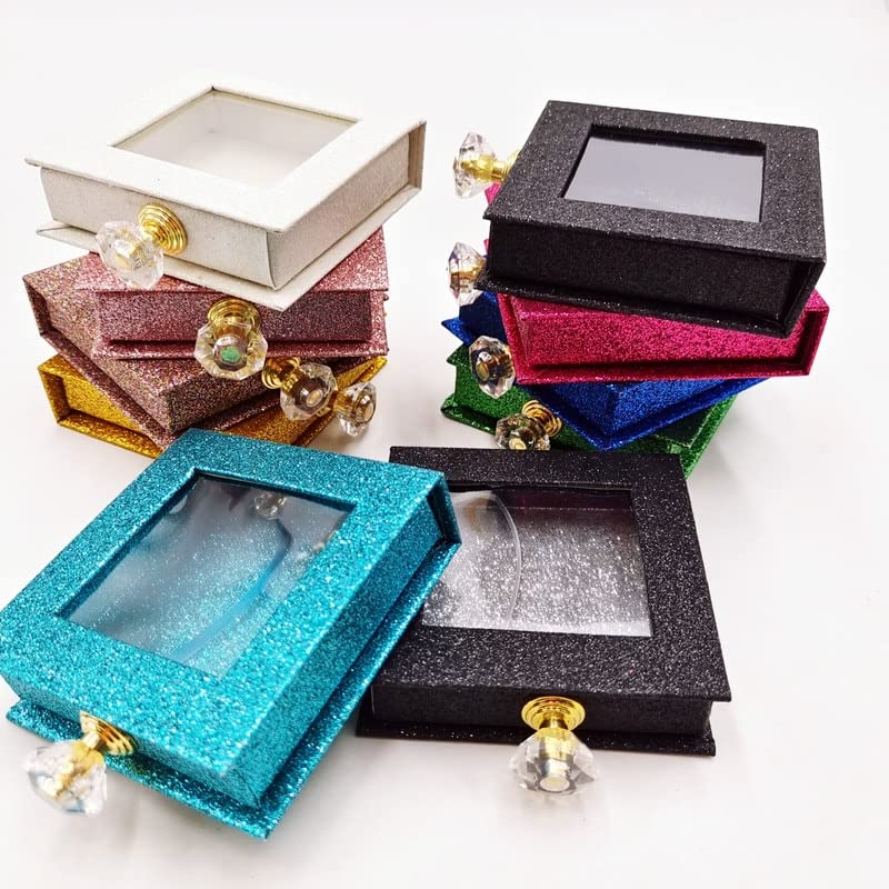 Кутии за опаковане на миглите Дизайн 3d Кутия за мигли Кутия за мигли (Цвят: 08, Размер: 40шт)