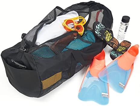 MOUDOAUER Дишаща Спортна Чанта, Чанта за Съхранение на Екипировка, аксесоари за Маска за гмуркане с шнорхел и Тръби за