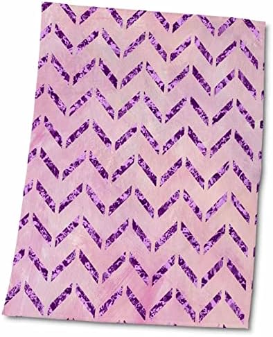 Триизмерно лилаво шевронных платна с ефект металик в Розово кърпи (twl-267597-3)