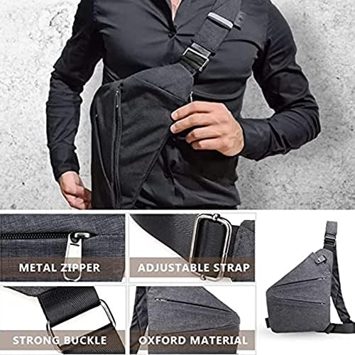 2023 Нова самостоятелна чанта Flex, страничната раница през рамо, модерен анти-кражба тънка чанта-прашка, богат на функции