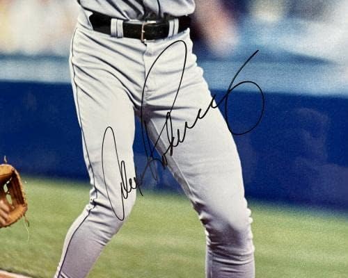 Алекс Родригес Подписа Монтирани снимка с размер 14x20 с голограммой B & E - Снимки на MLB с автограф