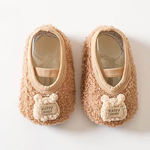 Обувки за бебета Момчета и Момичета, Скъпа Топла обувки за бебета, Домашни Чорапи на пода, Нескользящая Модерни Обувки