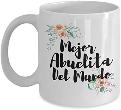 Mejor Abuelita Del Mundo - Подарък за баба си по испански език -Подарък за испанските баби