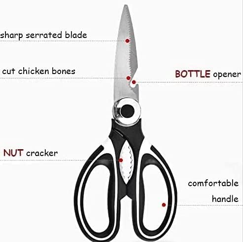 Многофункционални ножици, (включително и свободни 2 броя занаятчийски ножица) - това е многофункционални ножици от неръждаема