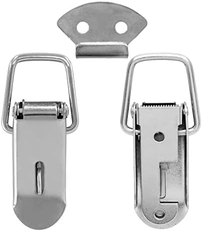 Unlorspy 10 X Пружинна ключалки-тумблера, пружинен заключване-барабанен от неръждаема стомана с отвор за да се