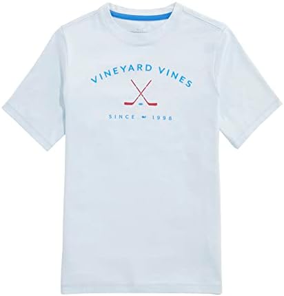 Тениска Harbor Performance с къси ръкави и хоккейными клюшками за момчета vineyard вина