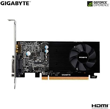 Компютърна видеокарта Gigabyte GeForce GT 1030 GV-N1030D5-2GL с нисък профил 2G