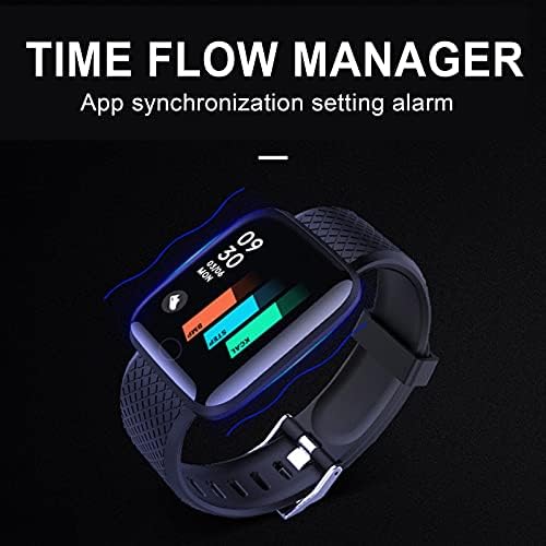 YIISU 116S Часовници с Сърдечния Ритъм Смарт Гривна Водоустойчив спортен Часовник за Android и iOS XN9