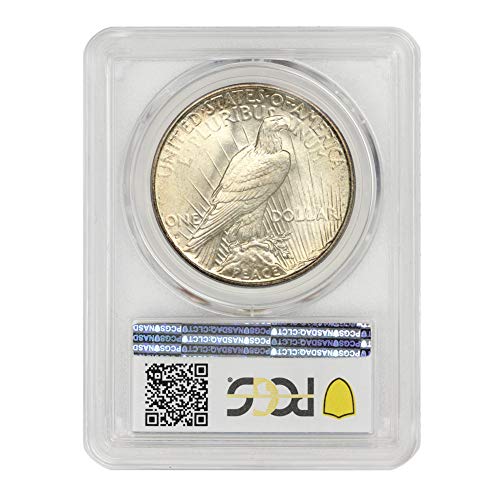 Американски сребърен долар на света MS-66 1934 г. освобождаването от CoinFolio $1 PCGS MS66
