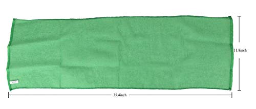KAKOOI Дълга Отшелушивающая Найлонова Кърпа За баня / Кърпа, Магическа Гъба за Душ За Тяло, от 35 см (1бр, Зелен)