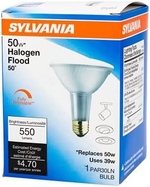 SYLVANIA 16156 Халогенна лампа с дълъг провлак от капсилита в опаковка от 6 теми с регулируема яркост / Широк Прожектор