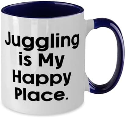 Жонглиране - моето Щастливо Място. Жонглирующая два цвята чаша с 11 грама, Уникална идея За Жонглиране с подаръци,