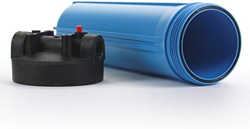 Корпус на филтър за вода Hydronix HF45-20BLBK15PR 20 Синьо 4,5 Голям Размер на корпуса - 1,5 Пристанища w/N