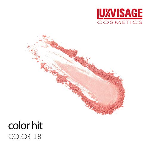 Luxvisage Устойчиви 6 цвята руж Color Хит, за да се придаде форма на лицето и отделяне на бузите за всички видове кожа (цвят