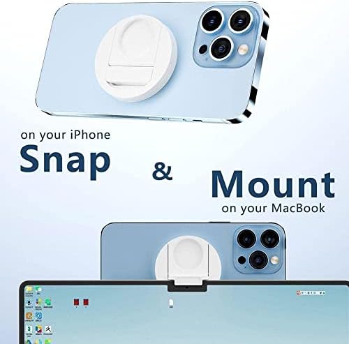 Магнитен Телефон за iPhone Метална Поставка за телефон за лаптоп Xiaomi Скоба за таблет iMac Странично закопчаване M2O1