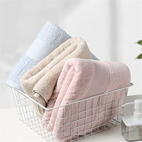 SLYNSW Голямо кърпи за баня, изработени от памук, плътен, за мъже и жени, за дома, бързо впитывающее вода, сухо и 2 може да се носи, може да приключи кърпа (Цвят: B 2PS, размер: