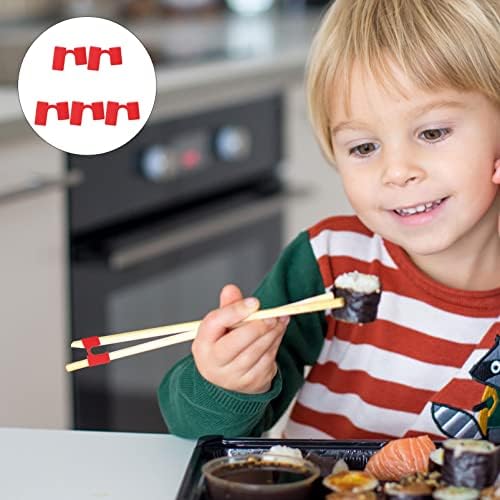 BESTonZON Детски Инструменти 5 бр. за Многократна употреба Принадлежности Хлъзгави Пръчки за хранене или Асистенти,