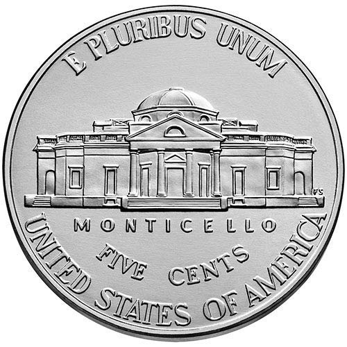 2014 P BU Jefferson Nickel Choice Не Обращающийся монетен двор на САЩ