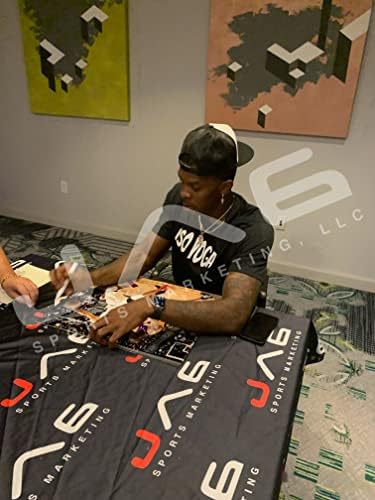 Джо Джонсън с автограф и подпис на 16x20 снимка NBA Атланта Хоукс PSA COA Кобе Брайънт