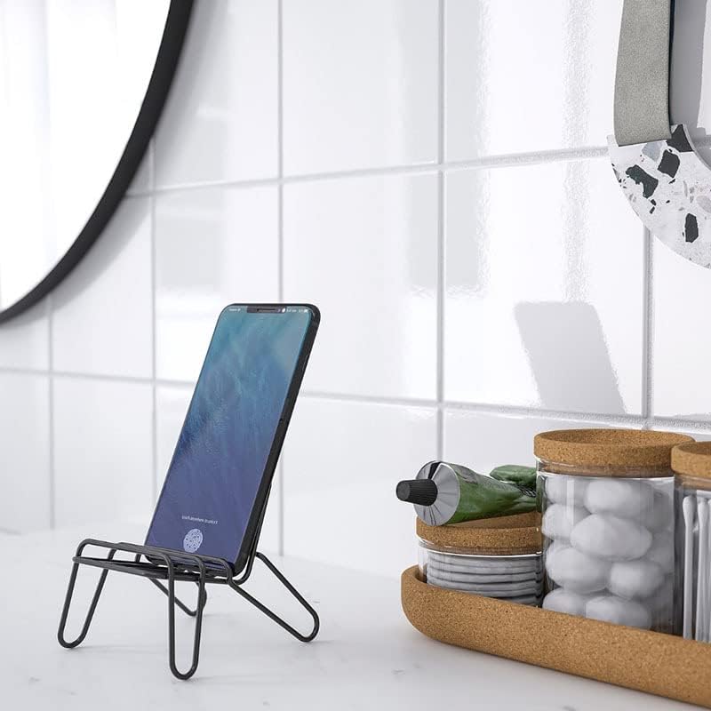 Притежател на мобилен телефон на един стол, Метална Преносима Стойка за мобилен телефон във формата на изпражненията,
