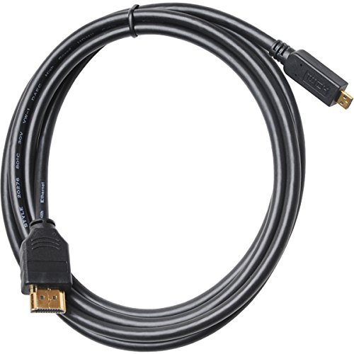 Точност ръководят ДИЗАЙН Аудио/Видео кабел HDMI-Micro-HDMI (D) Gold (6 фута /1,8 м)
