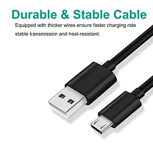 Подмяна на кабел DIGITMON 15FT Black, Micro USB за Astro A40 TR
