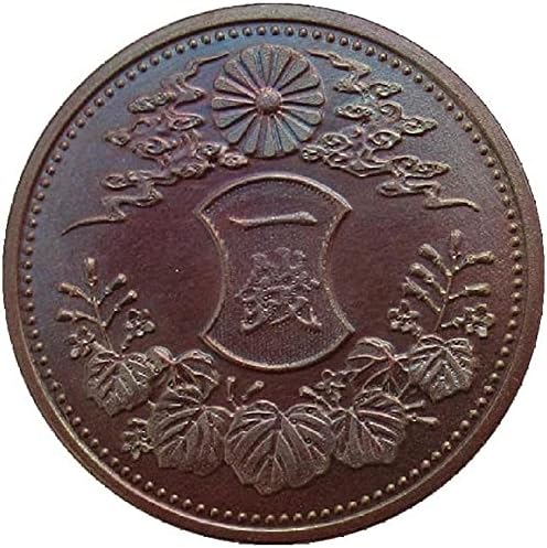 Възпоменателна монета от японската мед 1 долар Дачжэн, копие на 5 години