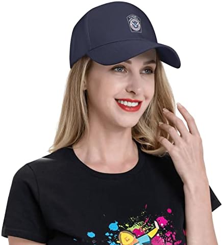 LIICHEES Нашивка Митническа и гранична служба на САЩ бейзболна шапка за Мъже И Жени Ежедневни Шапка с Утиным езикът Casquette