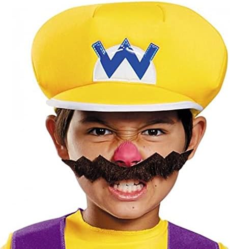 Wario Deluxe Super Mario Bros . Костюм На Nintendo, Малък /4-6