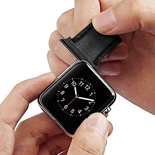 AISPORTS е Съвместим с адаптер Apple Watch 49 мм 45 мм 44 мм 42 мм, адаптер за свързване каишка за Apple Watch, метална съединителната закопчалка с пружинным стълб за Apple Watch Ultra /iWatch Series