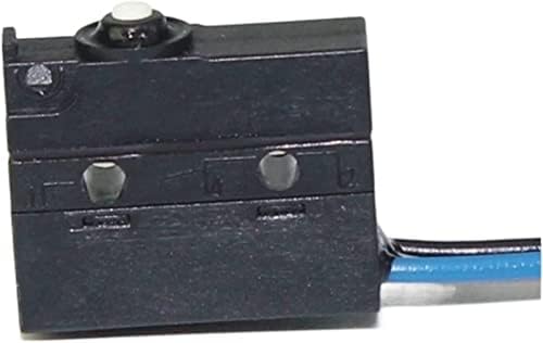 Микропереключатели 3 бр. Водоустойчива микропереключатель SPDT с дуговым на ролка и без лостове 3-Пинов микропереключатель WS1-Z Незабавен 5A 250VAC с 500 мм (Цвят: Ws1-z8-w150r500)