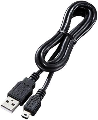 Sanwa Supply USB-2H401BKN Тънък 4-Портов хъб USB 2.0 с магнит