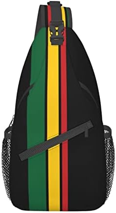 Gelxicu Ретро Ямайски Флаг Прашка Раница За Пътуване Походный Раница Сладък Ямайски Флаг Чанта През Рамото Си, През Рамо
