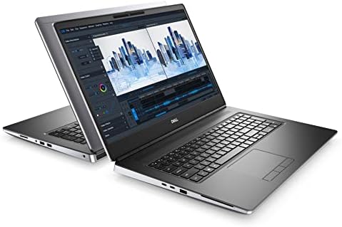 Лаптоп за работна станция Dell Precision 7000 7760 (2021) | 17,3 FHD | Core Xeon W - твърд диск с капацитет 1 TB 32 GB оперативна