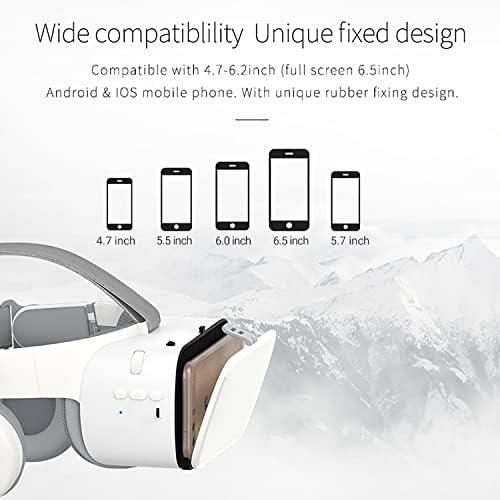 Слушалки виртуална реалност за мобилен телефон 3D Очила за виртуална реалност Bluetooth Очила за виртуална реалност с дистанционно