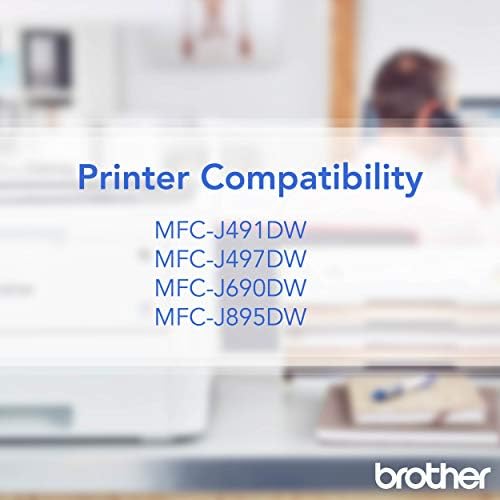 Стандартни касети с мастило на Brother Printer LC30113PKS от 3 опаковки с Капацитет До 200 страници/Мастило касета LC3011,