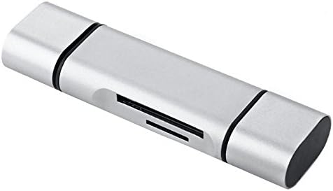 Четец на карти axGear USB-C Type C/USB 3.1/Micro USB OTG TF SD за телефон MacBook 12 Инча