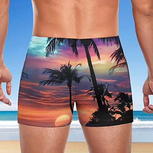 Мъжки Плажни Шорти за Плуване, бързо съхнещи Прохладни Плажни Шорти за Мъже с 3D Принтом, Ежедневни Дишаща