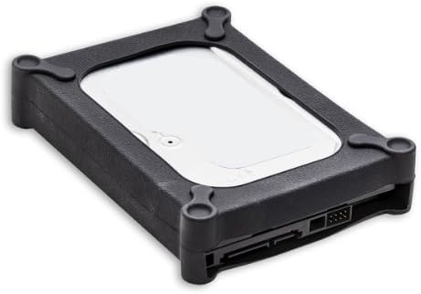 Силиконов калъф IO ГЕРБ Syba Soft Protector Cover за 3,5-инчов твърд диск, Черен (SI-ACC35024)