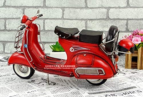 ZAMTAC в Италиански Стил, Ретро, Метална Модел на Мотоциклет Ръчна изработка, Украса на Дома, Изкуство и Занаяти, за Кафене,