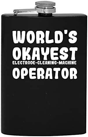 Най-сигурният в света Електрод За почистване-Оператор на металообработващи машини - Фляжка за Пиене на алкохол с капацитет от 8 грама