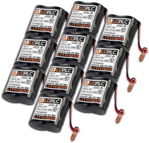Замяна на батерията LCPLC-701 - 6-Волтови литиево-марганцево-диоксидный батерия с капацитет 5000 mah - Неперезаряжаемые АД-батерии