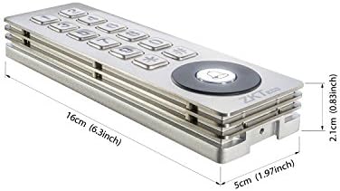 ZKTeco Водоустойчива Клавиатура за Контрол на Достъпа 125 khz RFID Контролер на Вратата Домашна Система за Безопасност с Метален Корпус и Клавиатура