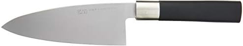 Нож Kai Wasabi Deba 6, Традиционният Японски Нож За риба и птиче месо, Острие от неръждаема стомана, Удобна дръжка, Японски Кухненски Ножове ръчна изработка