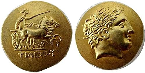 Сребърна Гръцка Монета Чуждестранна Копие На Възпоменателна Монета G16 Ян Ду Гръцка Монета Чуждестранна Копие