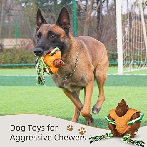 Играчки за кучета Cheoow Play, Играчки за Агресивни кучета, Играчки за кучета от Средни и Големи Породи, Трайни