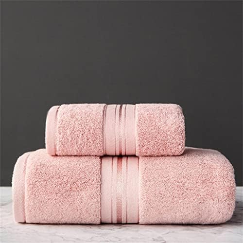 DSFEOIGY Хотелски Утолщенное шифровано Кърпи за баня, изработени От памук, За възрастни, Меко Водопоглощающее Кърпа за мъже и жени, Големи кърпи за баня за двойки (Цвят: