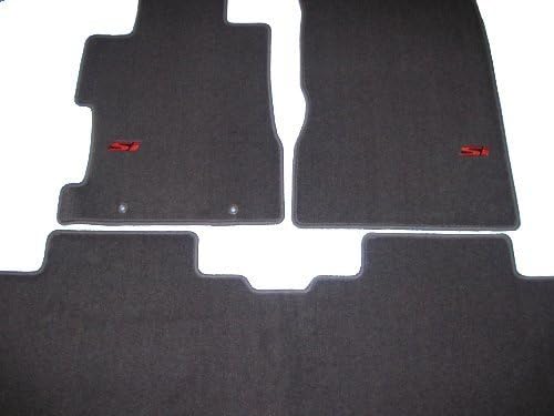 Постелки за пода Honda Истински OEM Civic Si Sedan Carpet (Черен графит) - Комплект от 3 2006 2008 2009 2010 2011